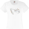 DIVA RHINESTONE EMBELLISHED T-SHIRT ELEGANT GIFT FOR GIRLS