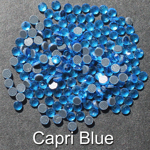 CAPRI BLUE - TSS Bulk Wholesale Hotfix Iron on Rhinestone Flatback Premium Quality