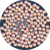 CHAMPAGNE - TSS Bulk Wholesale Hotfix Iron on Rhinestone Flatback Premium Quality