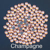 CHAMPAGNE - TSS Bulk Wholesale Hotfix Iron on Rhinestone Flatback Premium Quality
