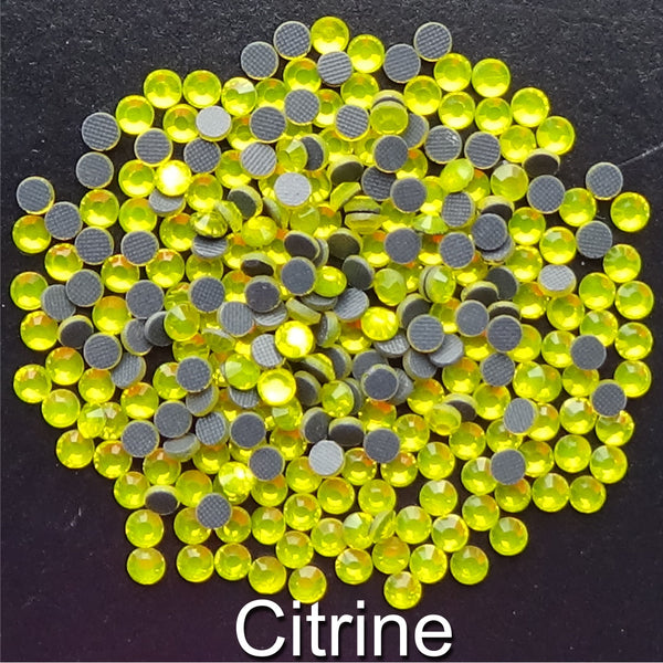 CITRINE - TSS Bulk Wholesale Hotfix Iron on Rhinestone Flatback Premium Quality
