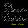 Dream Catcher Hotfix Rhinestone Transfer Diamante Motif, Iron-on Applique