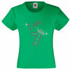 I am 7 Girls T Shirt, Rhinestone Embellished Birthday T Shirt, Elegant Gift for their big day