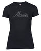 MARIEE RHINESTONE EMBELLISHED HEN DO PARTY T-SHIRT FOR LADIES