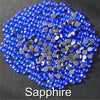 SAPPHIRE - TSS Bulk Wholesale Hotfix Iron on Rhinestone Flatback Premium Quality