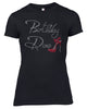 BIRTHDAY DIVA RHINESTONE EMBELLISHED T-SHIRT FOR LADIES