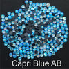 CAPRI BLUE AB - TSS Bulk Wholesale Hotfix Iron on Rhinestone Flatback Premium Quality