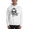 Men's Hooded Sweatshirt, Skull design code: 150
