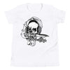 Boys Short Sleeve T-Shirt, Skull design code: 150
