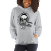 Ladies Hooded Sweatshirt, Skull design code: 150