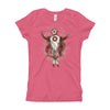 Girl's Classic T-Shirt, Skull Design code: 663