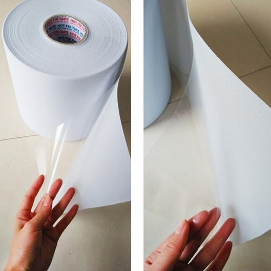 Hotfix Rhinestone Iron on Transfer Paper Mylar Acrylic Silicone Tape 24/28/32cm